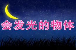 大班科學公開課會發光的物體PPT課件