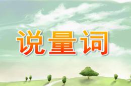 學前班語言說量詞PPT課件