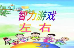 大班智力游戲分左右PPT課件