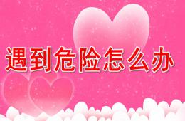 幼兒兒童安全意識教育遇到危險怎么辦PPT課件