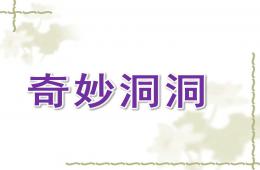 中班主題奇妙洞洞PPT課件