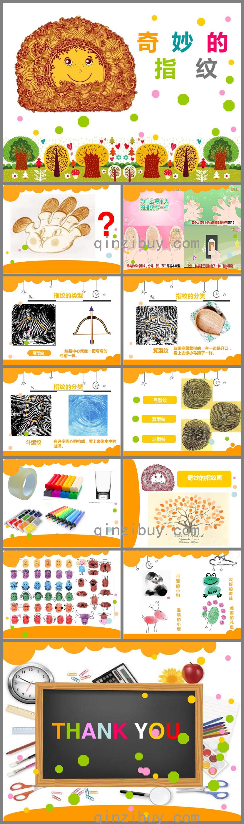 小班科學奇妙的指紋PPT課件