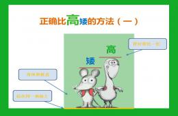 小班科學鼠小弟比高矮PPT課件