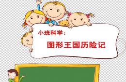 小班科學圖形王國歷險記PPT課件