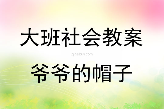 大班社會活動爺爺的帽子教案反思