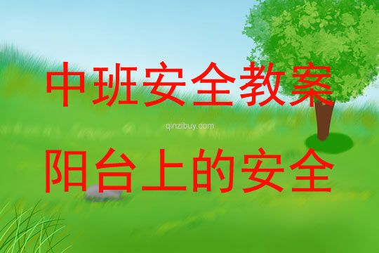 中班安全陽臺上的安全教案反思