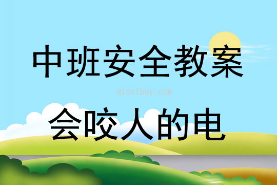 中班安全活動(dòng)教案：會(huì)咬人的電教案