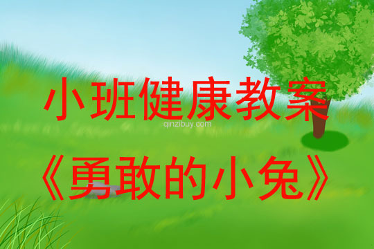 小班健康活動教案：勇敢的小兔教案(附教學反思)