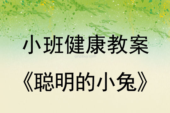 幼兒園小班健康教案：聰明的小兔小班健康教案：聰明的小兔
