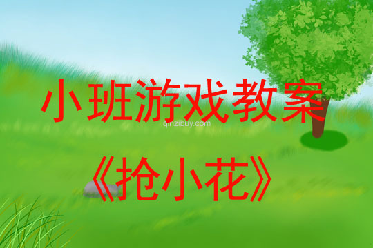 小班體育游戲活動搶小花教案反思