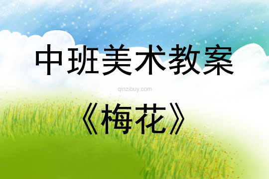 中班美術活動梅花教案反思