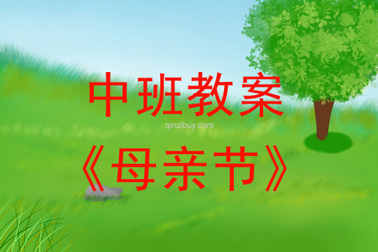 中班母親節(jié)活動(dòng)教案反思