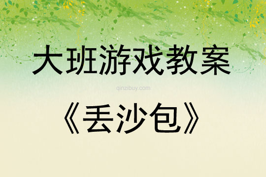 大班體育游戲丟沙包教案反思