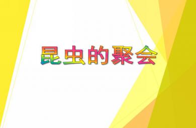 中班科學(xué)昆蟲(chóng)的聚會(huì)PPT課件