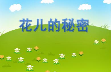 中班綜合花兒的秘密PPT課件