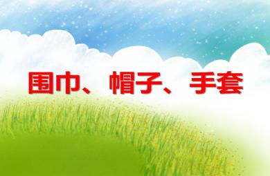 小班社會圍巾、帽子、手套PPT課件
