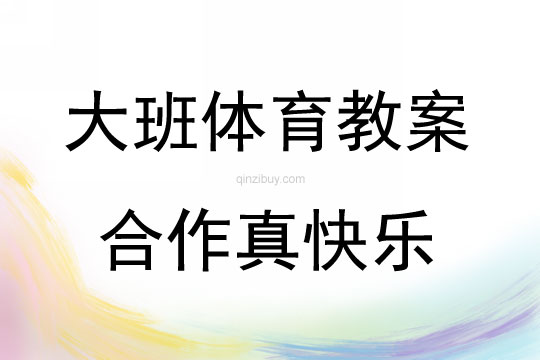 大班體育活動合作真快樂教案反思