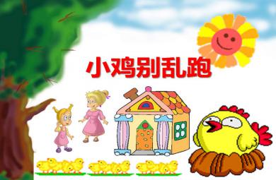 小班科學活動小雞別亂跑PPT課件