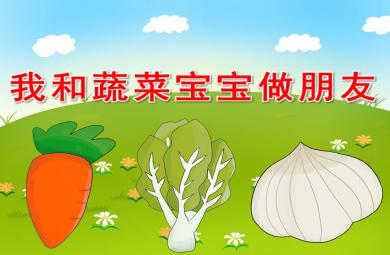 大班我和蔬菜寶寶做朋友PPT課件