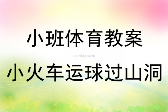 小班體育課小火車運球過山洞教學反思