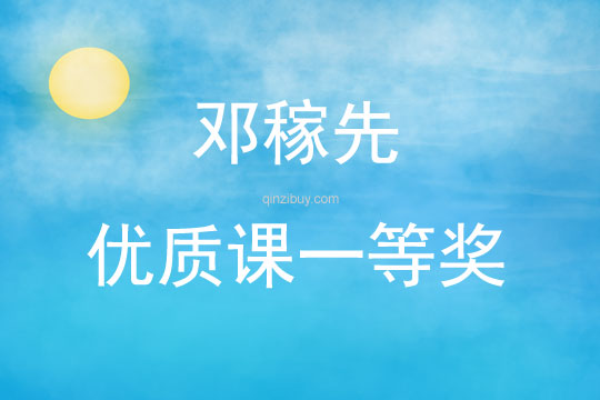 鄧稼先優(yōu)質(zhì)課一等獎(jiǎng)