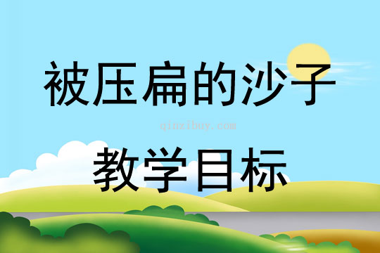 被壓扁的沙子教學(xué)目標(biāo)
