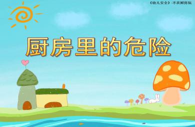 大班健康廚房里的危險PPT課件教案圖片