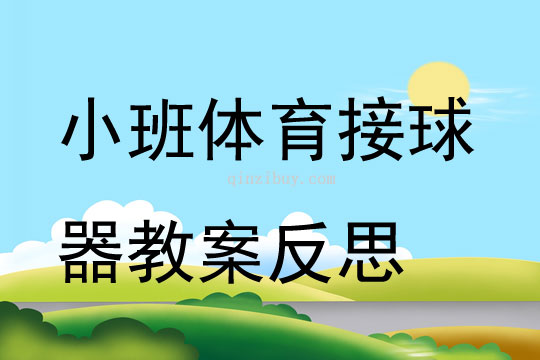 小班體育接球器教案反思