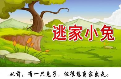 大班語言逃家小兔PPT課件教案