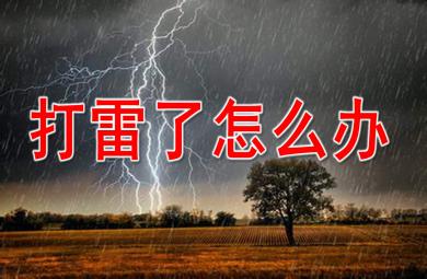 大班安全打雷了怎么辦PPT課件教案