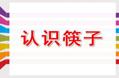 大班社會課件認識筷子PPT課件教案