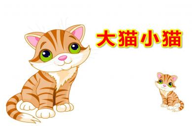 小班數(shù)學(xué)大貓小貓PPT課件教案