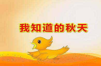 大班綜合活動我知道的秋天PPT課件