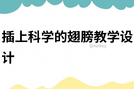 插上科學(xué)的翅膀教學(xué)設(shè)計