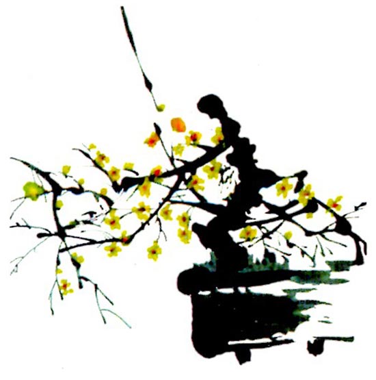 幼兒園大班畫畫教案設計：梅花